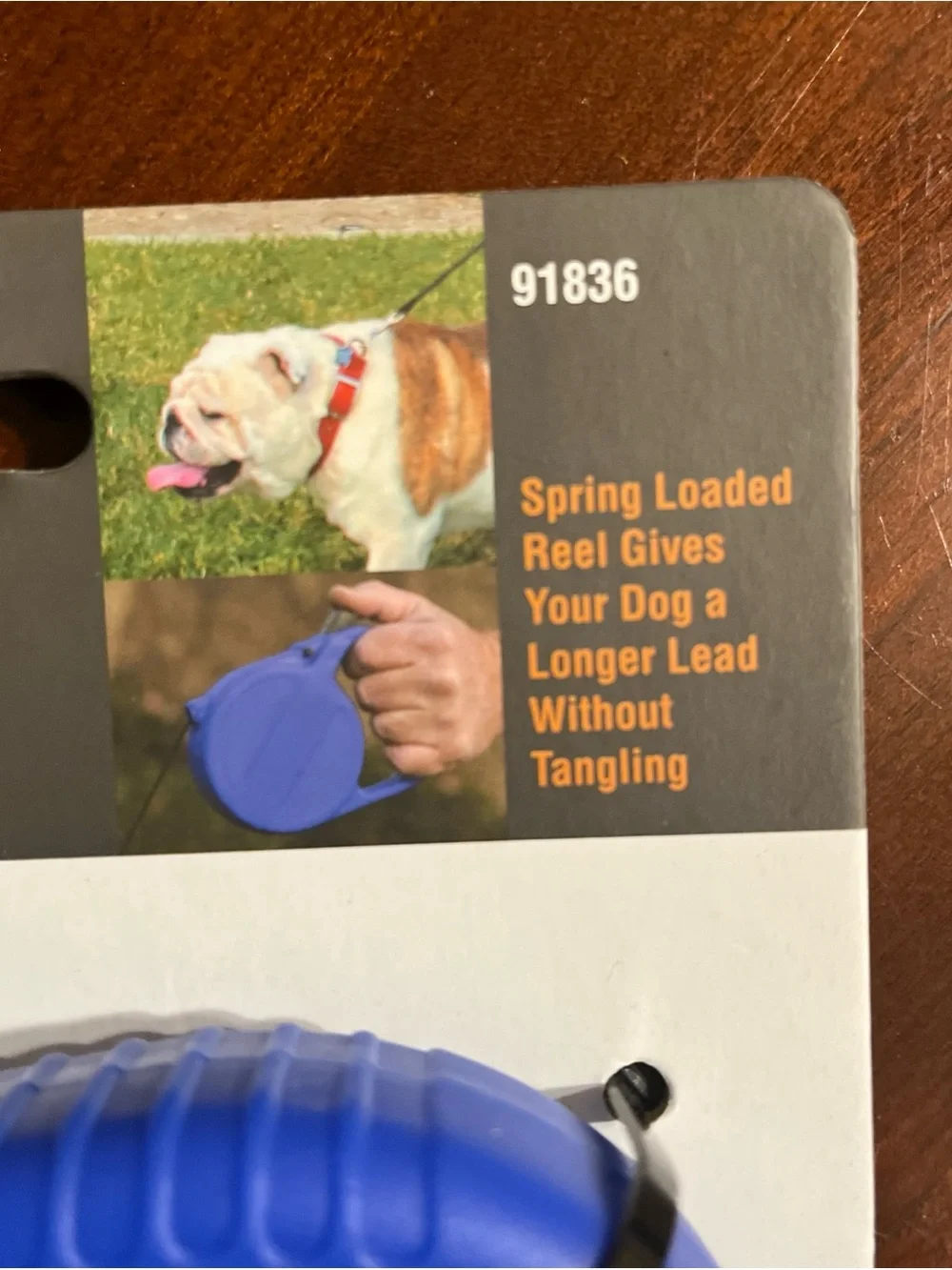 Retractable Dog Leash - Blue - 24 FT